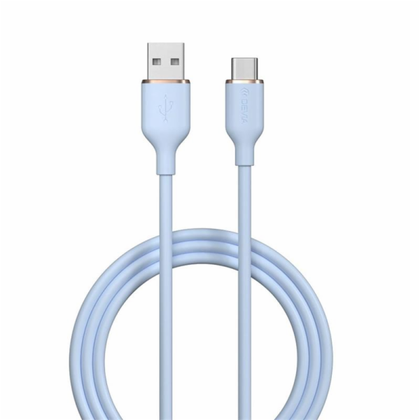 Deví kabel USB-A to USB-C Jelly Series Silicone Cable 1.2...