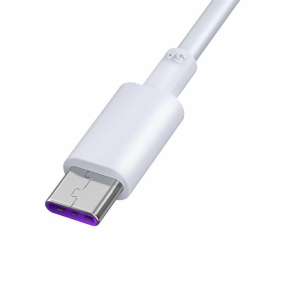 Deví kabel USB-A to USB-C Super Charge Cable 5A 1.5m - White