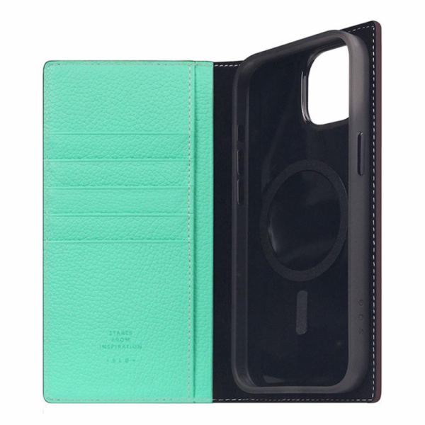 SLG Design pouzdro D8 Neon Full Grain Leather Diary pro i...