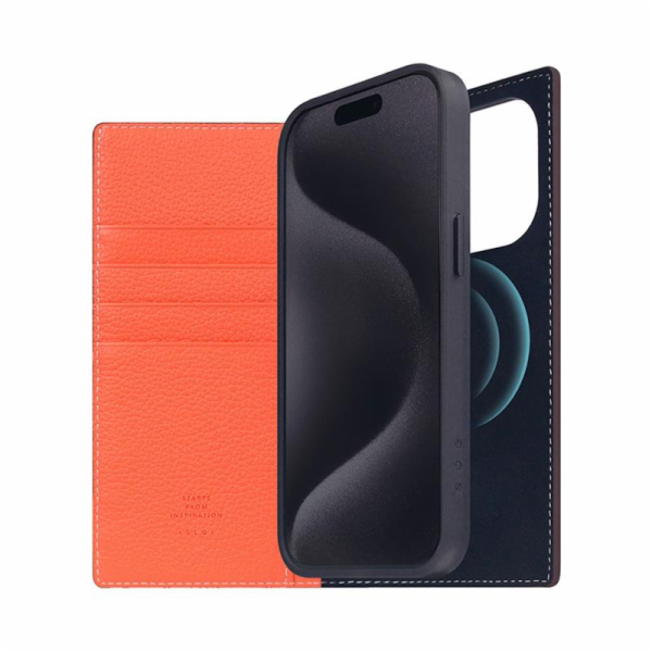 SLG Design pouzdro D8 Neon Full Grain Leather Diary pro i...
