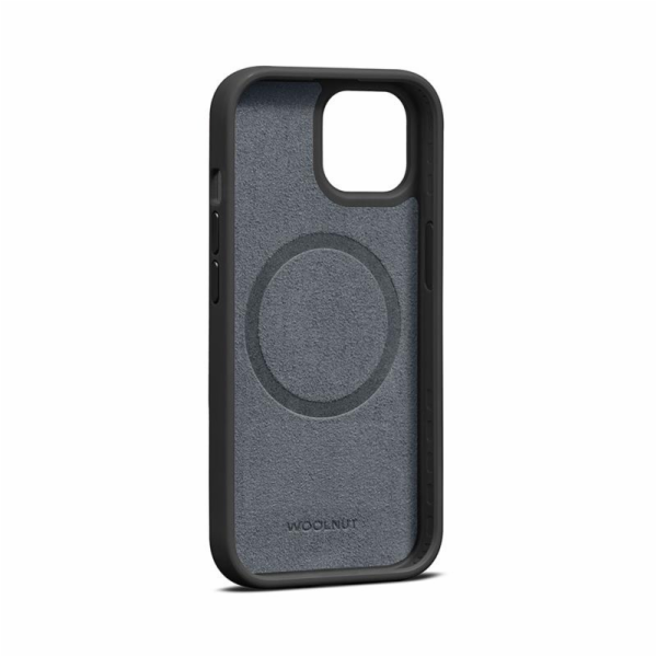 Woolnut Leather Case pro iPhone 15 - Black