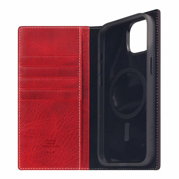 SLG Design pouzdro D7 Magsafe Italian Wax Leather pro iPh...
