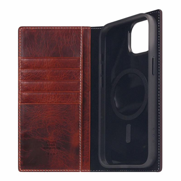 SLG Design pouzdro D7 Magsafe Italian Wax Leather pro iPh...