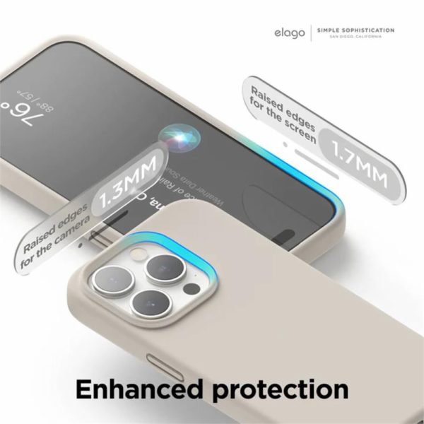Elago kryt Silicone Case pro iPhone 15 Pro Max - Pastel G...