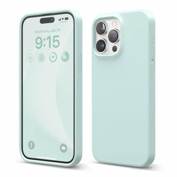 Elago kryt Silicone Case pro iPhone 15 Pro Max - Mint