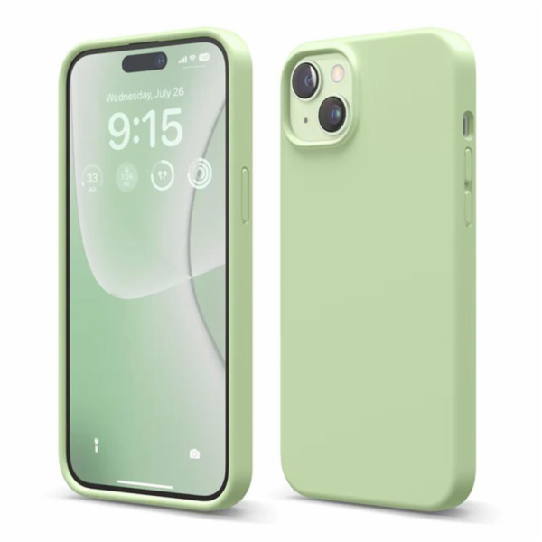 Elago kryt Silicone Case pro iPhone 15 Plus - Pastel Green