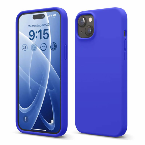 Elago kryt Silicone Case pro iPhone 15 Plus - Cobalt Blue