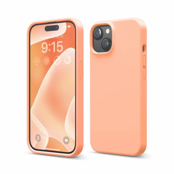Elago kryt Silicone Case pro iPhone 15 - Salmon