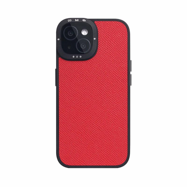 SLG Design kryt D9 France Epsom Leather pro iPhone 15 - Rose
