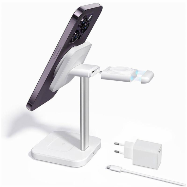 ESR 3-in-1 Watch Wireless Charging Set - White