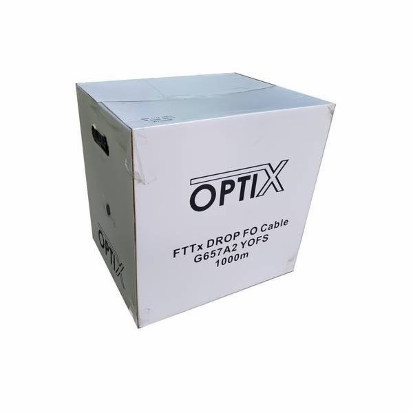 Optický kabel DROP FTTx SM 4x9/125, OS2 G.657A1, TB, LSOH...