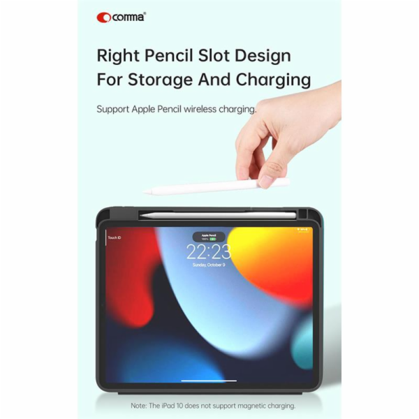 Comma pouzdro Lingos Case with Pencil Slot pro iPad 10-11...
