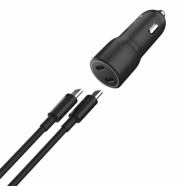 Deví nabíječka do auta Smart Series PD 40W 2C Fast Car Ch...