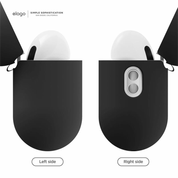 Elago Airpods Pro 2 Silicone Case with Nylon Lanyard - La...