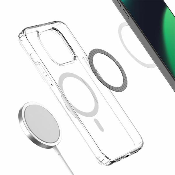Devia kryt Pure Clear Magnetic Shockproof Case pro iPhone...