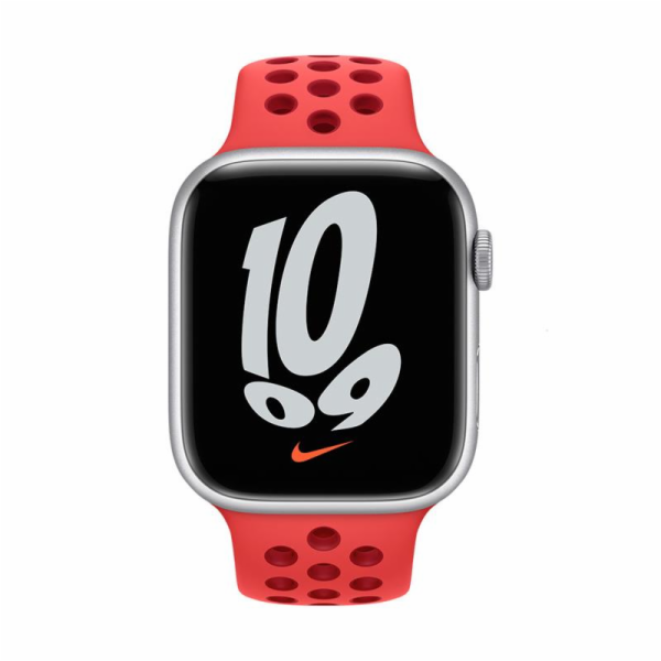 Apple Watch 41mm Bright Crimson/Gym Red Nike Sport Band