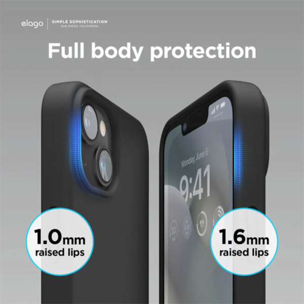 Elago kryt Silicone Case pro iPhone 14 Plus - Orange