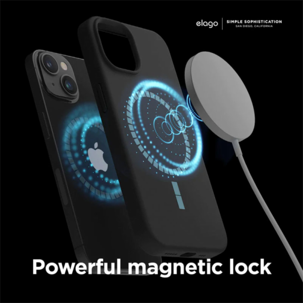 Elago kryt Silicone Case Magsafe pro iPhone 14 Plus - Purple