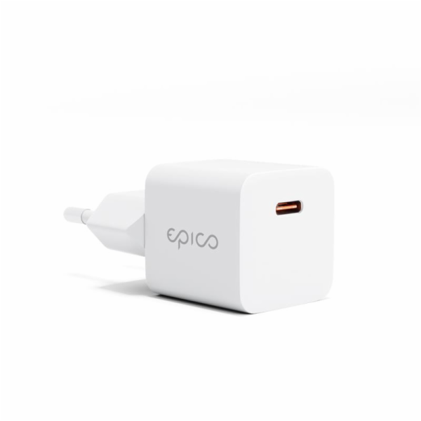 iStores by EPICO 20W PD MINI CHARGER - bílý