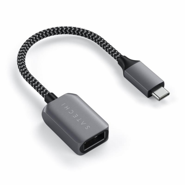 Satechi adaptér USB-C to USB 3.0 kabel - Space Gray Alumi...