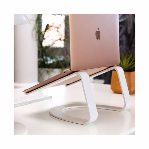 TwelveSouth stojan Curve SE pro MacBook - White Aluminium