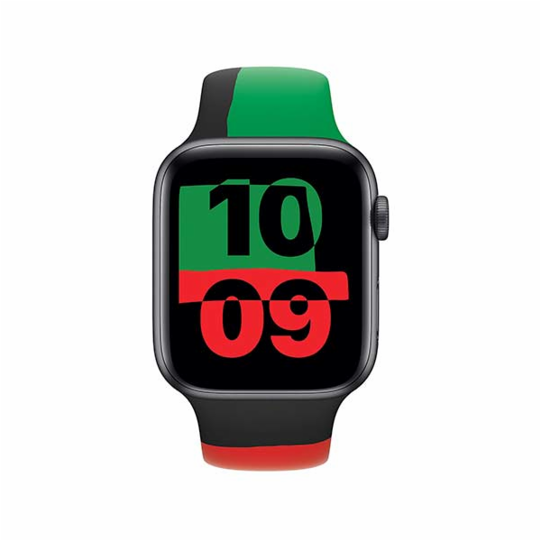 Apple Watch 44mm Black Unity Sport Band - Regular