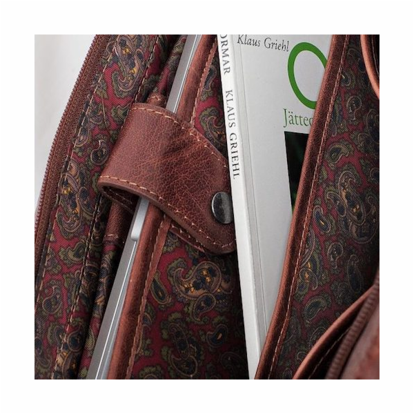 Baoobaoo Brašna Messengerbag pro MacBook 13" Brandy