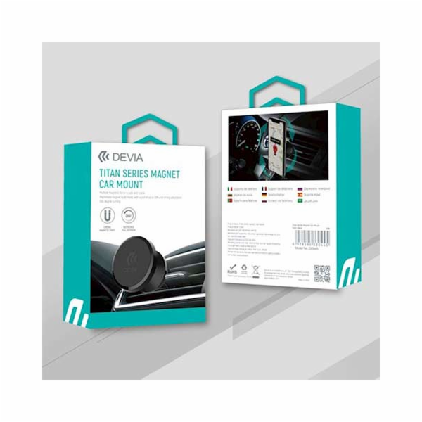 Deví držák do auta Titan Series Magnet Car Mount - Black