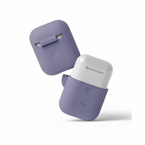 Elago Airpods 2 Silicone Case - Lavender Gray