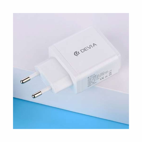 Deví síťová nabíječka Extreme Speed PD+2.4A 2 ports - White