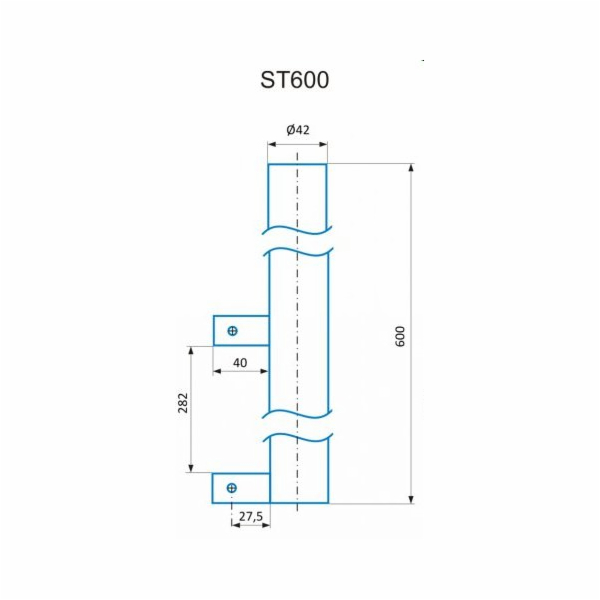 CSAT ST600, stojan - kovová trojnožka, výška 60cm