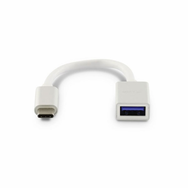 LMP adaptér USB-C do USB-A - Silver Aluminium