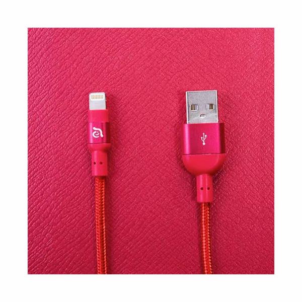 Adam Elements kabel PeAk II 120B Lightning to USB 1,2m - Red