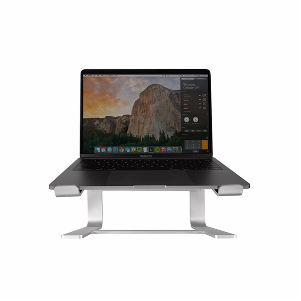 Macally stojan Astand pro Macbook - Silver Aluminium