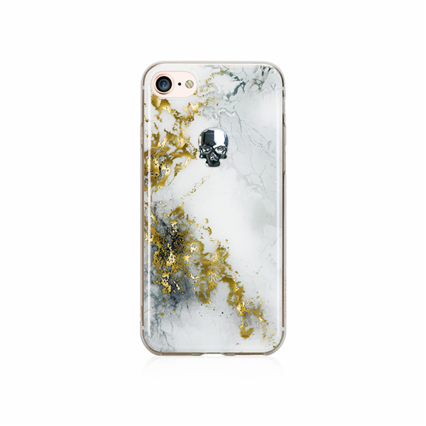 Swarovski kryt Treasure pro iPhone 8 - Alabaster/Silver S...