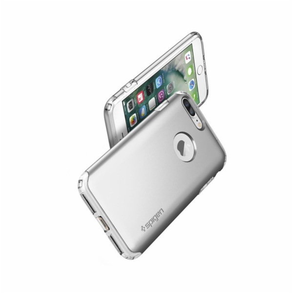 Spigen kryt Hybrid Armor pro iPhone 7 Plus - Satin Silver