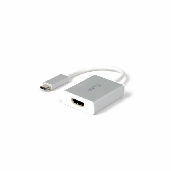 LMP adaptér USB-C do HDMI 1.4 Ultra HD 4K - Silver Aluminium