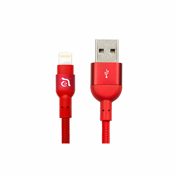 Adam Elements kabel PeAk 120B Lightning to USB - Red