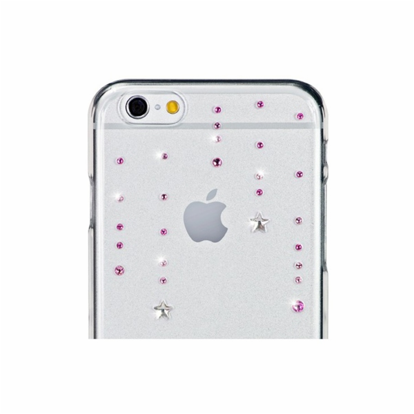 Swarovski kryt Star pro iPhone 6/6s - Wish Pink Mix Design