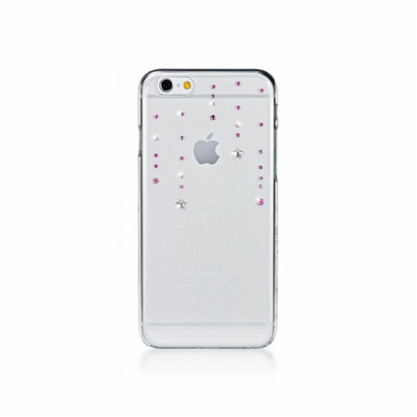 Swarovski kryt Star pro iPhone 6/6s - Wish Pink Mix Design