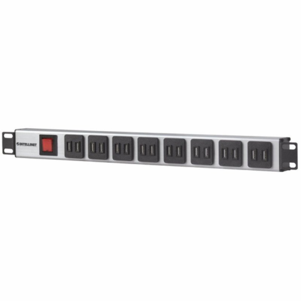 Intellinet Network Solutions Power strip 19 1U 16 USB zás...