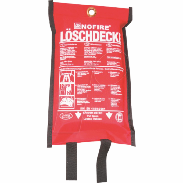 NOFIRE Löschdecke NO 120x180 POLY 1C im Polybag
