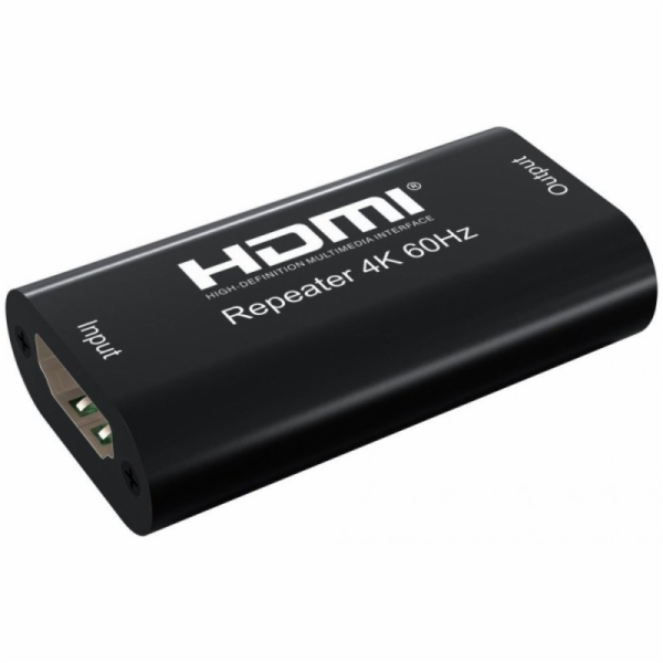 TECHLY 100501 HDMI signal repeater 4K up to 40m black