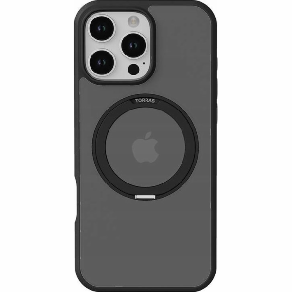 Torras Ostand Pro Case for iPhone 16 ProMax (Black)