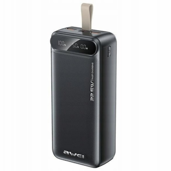 Awei PowerBank PA-12 30000mAh 22,5W černá