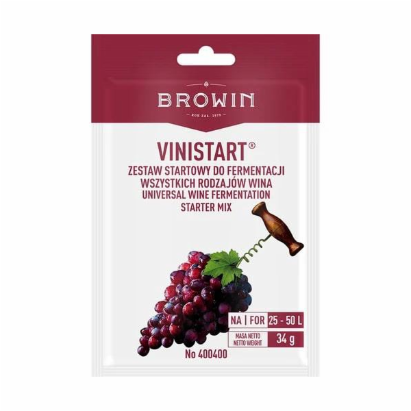 Vinařský doplněk Brown 400400, bílý/červený