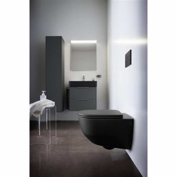 LAUFEN ZÁVĚSNÁ WC PRO 53 ČERNÁ