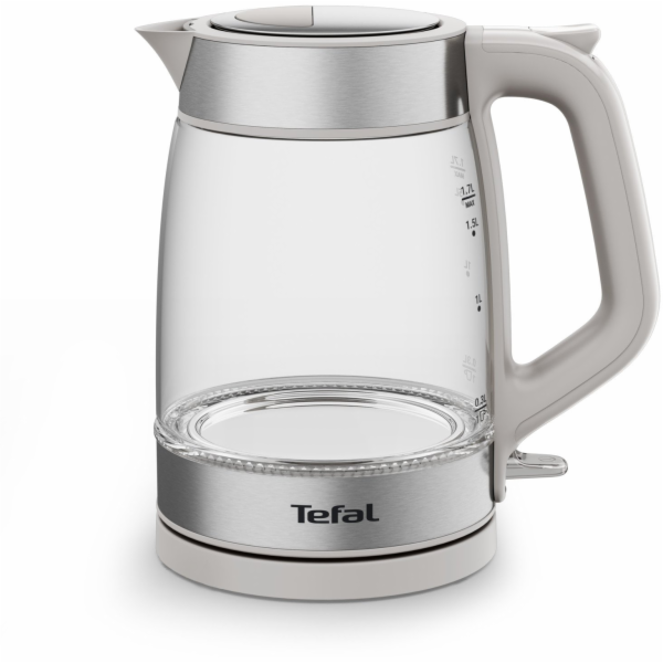 Rychlovarná konvice Tefal KI605B30, 1,7 l, bílá/stříbrná