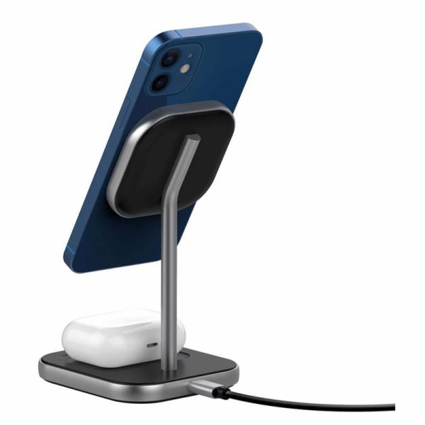 Xqisit NP Magnetic Charging Station 2 in 1 - Black