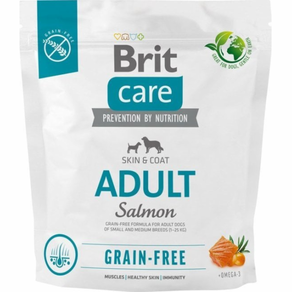 Brit Brit Care Bezobilný dospělý losos 1 kg pes
